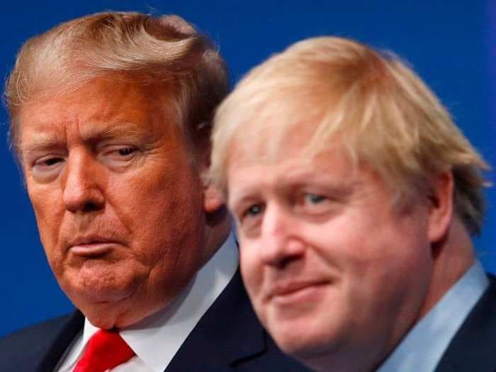 Boris Johnson has cancelled his planned trip to the White House after Trump slammed the phone down on him in a moment of 'apoplectic' fury