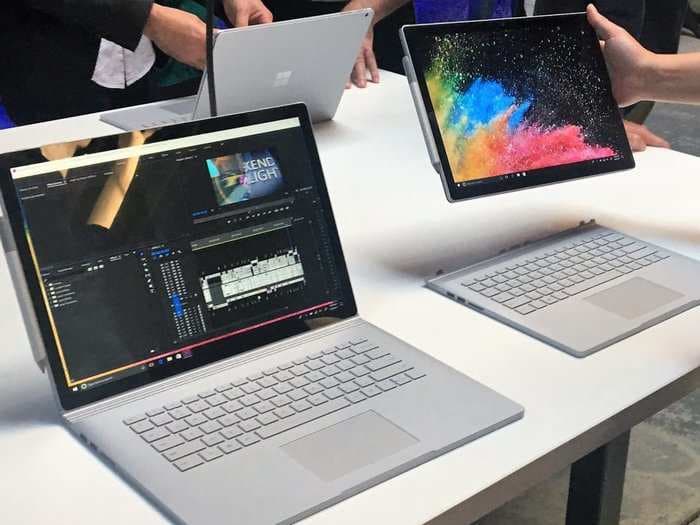 Microsoft will reportedly reveal a long-overdue new version of its popular Surface Book laptop in the spring