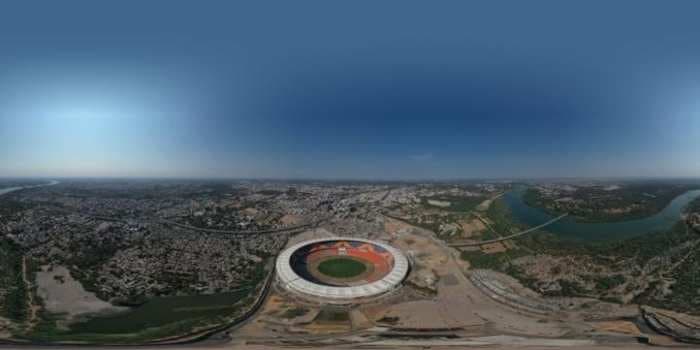 World’s largest cricket stadium is all dressing up for ‘Namaste Trump’ — but he may not inaugurate it