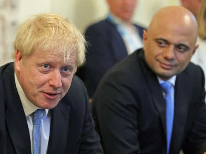 Boris Johnson's former chancellor Sajid Javid said the prime minister's Downing Street power grab is 'not in the national interest' in a withering resignation speech