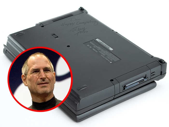 A huge collection of vintage Apple products and memorabilia is about to be auctioned off, including a Powerbook signed by Steve Jobs