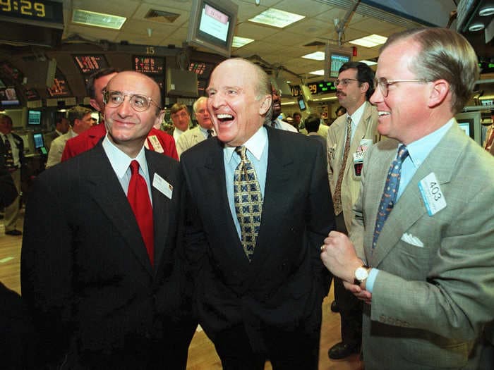 Jack Welch, the former CEO of General Electric who grew the company's stock price by 4,000%, has died at the age of 84