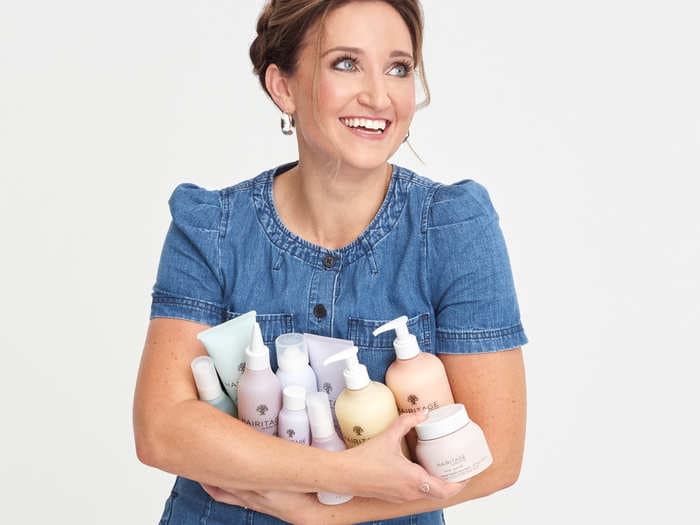 Mindy McKnight explains how she built her YouTube business and developed a new haircare line with Walmart