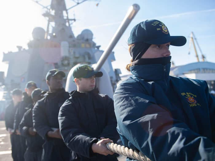 US Navy imposes 14-day quarantine between port calls for ships in Europe amid coronavirus worries