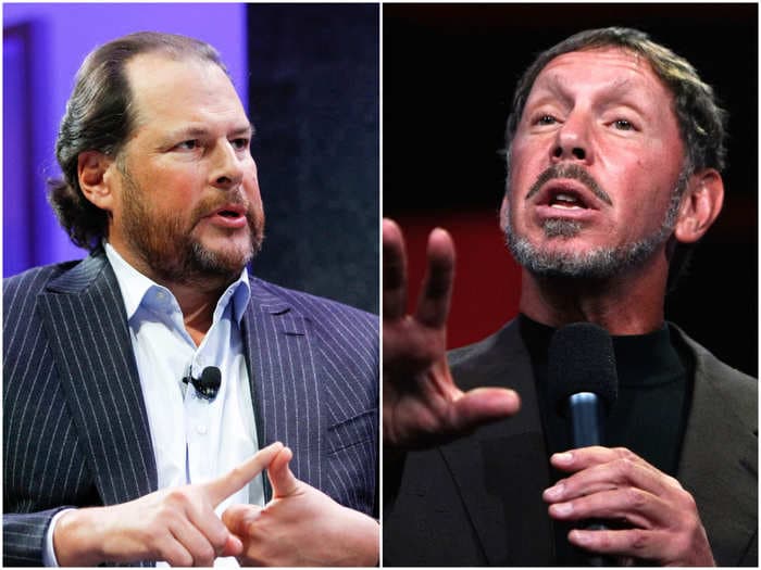 Jeff Bezos and Elon Musk have feuded for over a decade about space travel. Here are 9 rivalries between some of the world's biggest tech CEOs.