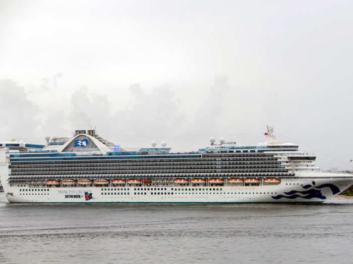 Another Princess Cruises ship not allowed to dock until it administers tests for coronavirus