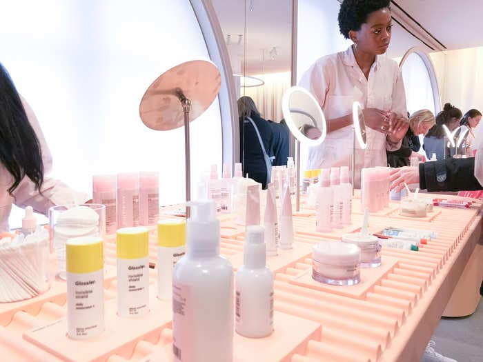 Glossier is temporarily closing its stores amid the coronavirus outbreak in a watershed moment for the retail industry