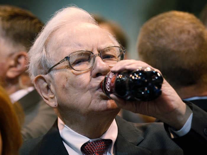 Warren Buffett joked that he's drinking more Coke to avoid catching coronavirus