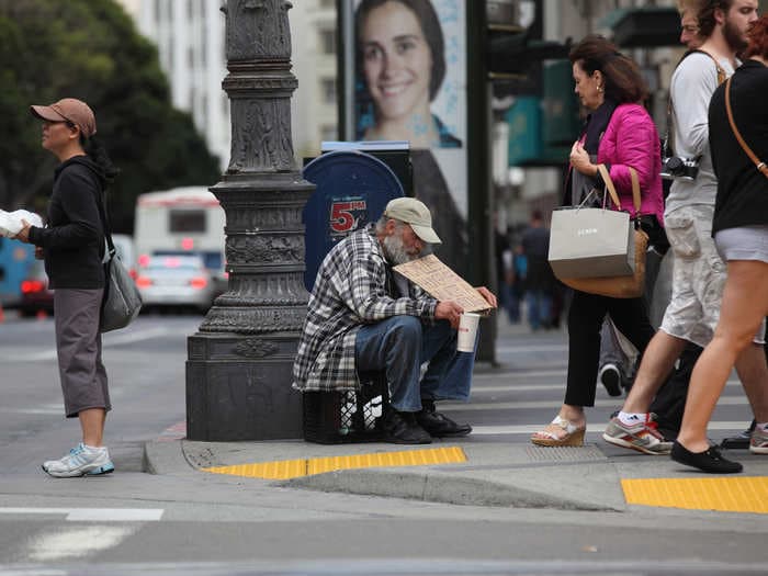 San Francisco may house its homeless community in shut-down schools and churches as a 'shelter in place' order goes into effect to contain the coronavirus