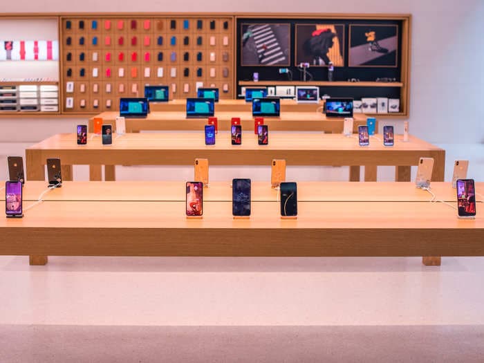 Customers can't get their iPhones back if they left them at an Apple Store before they closed amid the coronavirus pandemic