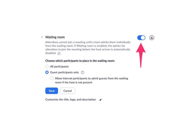 How to enable waiting rooms in Zoom to prevent 'Zoom bombing'