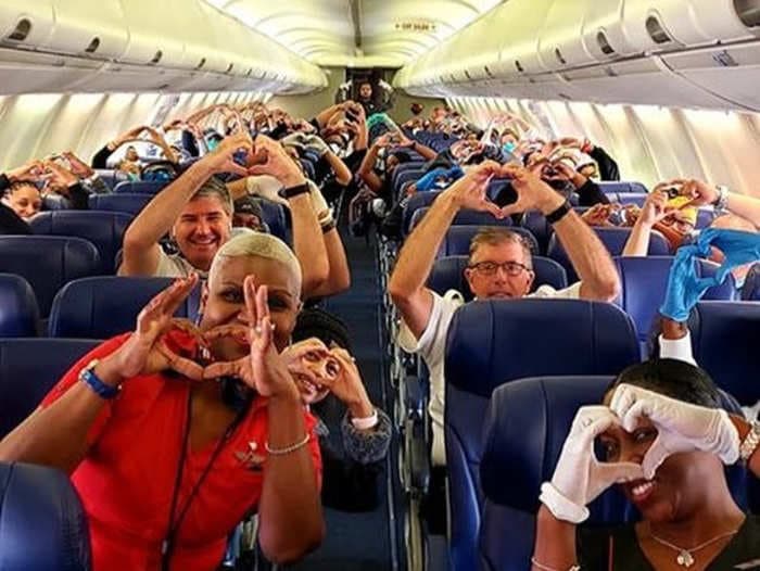 Southwest Airlines posted a viral photo of healthcare workers headed to NYC to help fight the coronavirus. This is the story of one of those nurses.