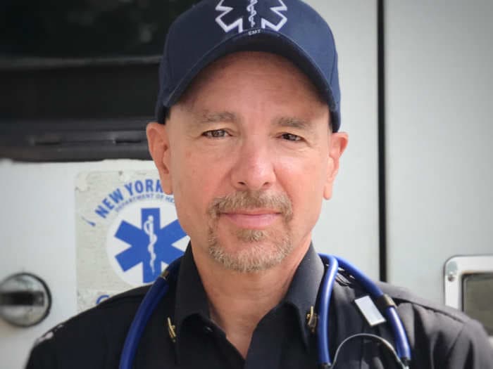 Inside the life of a volunteer EMT first responder in NYC, who decontaminates himself after every shift and has to pay for his own equipment: 'I still see people who won't take this seriously.'