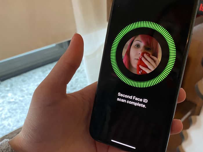 Unlocking your iPhone while wearing a face mask is difficult, but here's the 1 trick that made Apple's Face ID work for me