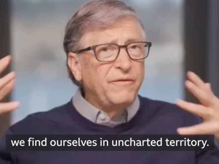 Bill Gates warns that the world is entering 'uncharted territory' due to a lack of preparedness for a pandemic like COVID-19