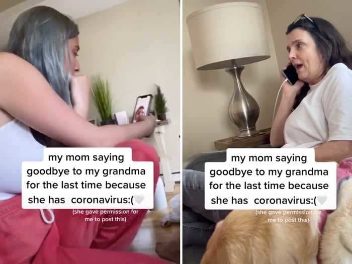A TikTok video of a family saying goodbye to their dying grandmother shows the heartbreaking realities of COVID-19