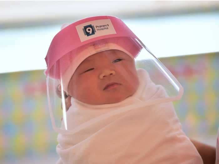 Nurses in Thailand handcrafted tiny face masks for newborns so they could get home safely from the hospital