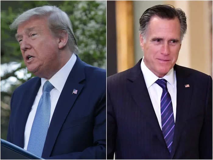 Trump's new task force to reopen America includes every Republican senator - except Mitt Romney