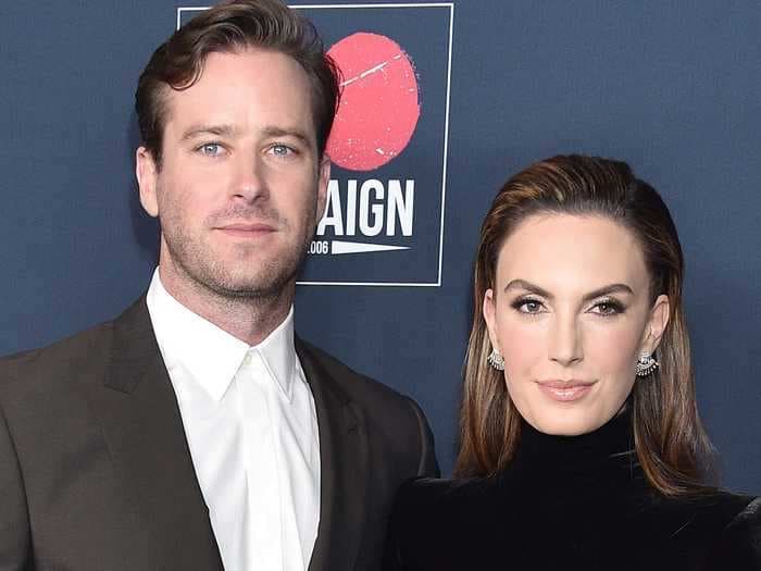 Armie Hammer and his family are currently quarantining in the Cayman Islands, but his wife said it 'wasn't planned'