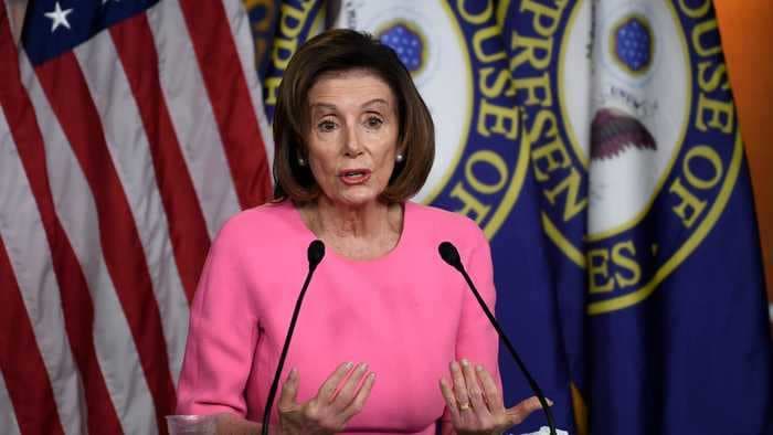 'The president gets an F': Nancy Pelosi grades Trump on coronavirus testing and calls him a 'weak leader'