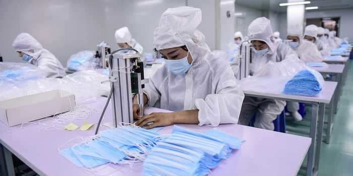China is experiencing a gold rush for surgical masks — more than 38,000 companies registered in 2020 to make or trade face masks. But mask quality and scams are now issues.