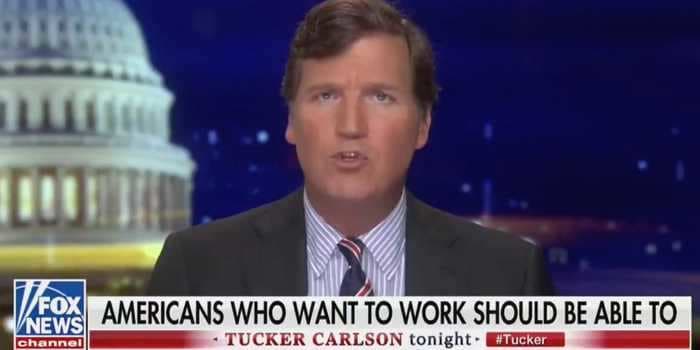 Trump's abrupt decision to ban all immigration to the US was being pushed by Tucker Carlson on Fox News for weeks