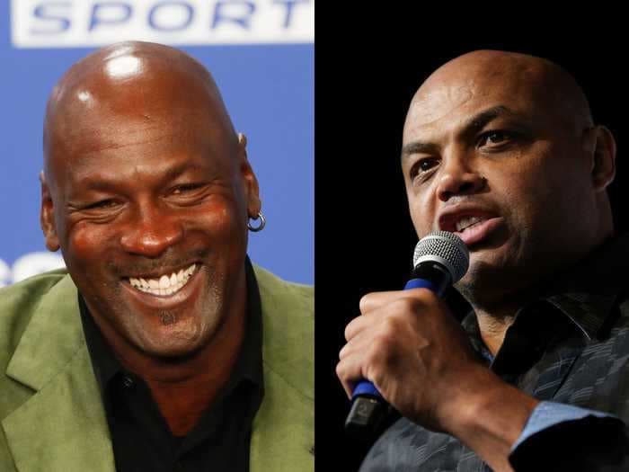 Charles Barkley says his relationship with Michael Jordan broke down after he criticized the Bulls legend for surrounding himself with 'yes men'