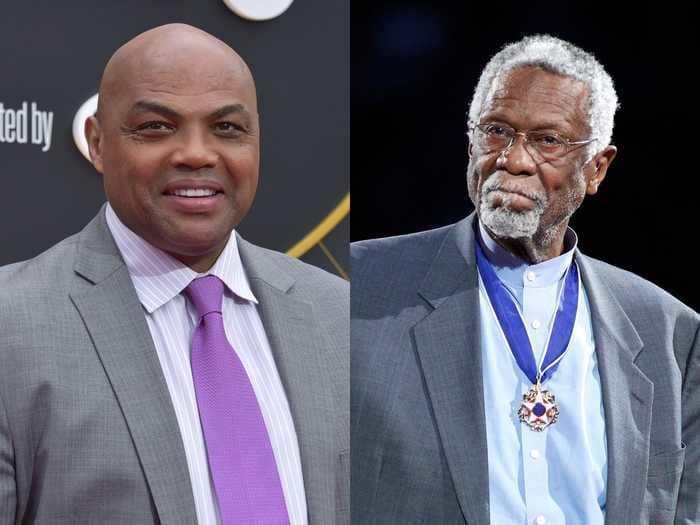 Charles Barkley says he learned a valuable lesson about taxes when Bill Russell gave him a lecture out of the blue