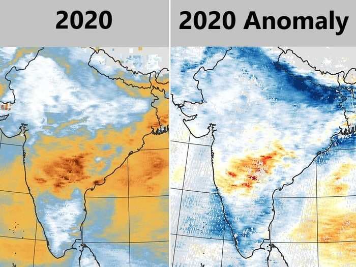 North India’s air is cleaner than it’s ever been in over 20 years — and here are the pictures that prove it