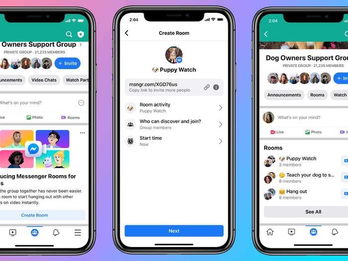 Facebook's new video chat Zoom competitor is coming soon — here's how the new feature works