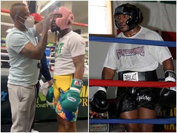 Floyd Mayweather could easily become boxing's best trainer because he's a 'gym rat' and it's 'all he does,' Mike Tyson says