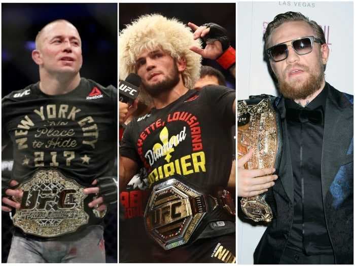 Khabib Nurmagomedov's manager said he could possibly fight Georges St-Pierre before a Conor McGregor rematch