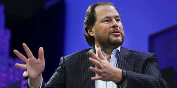 Salesforce CEO Marc Benioff created a ragtag corporate alliance to source 50 million pieces of medical gear in 10 days