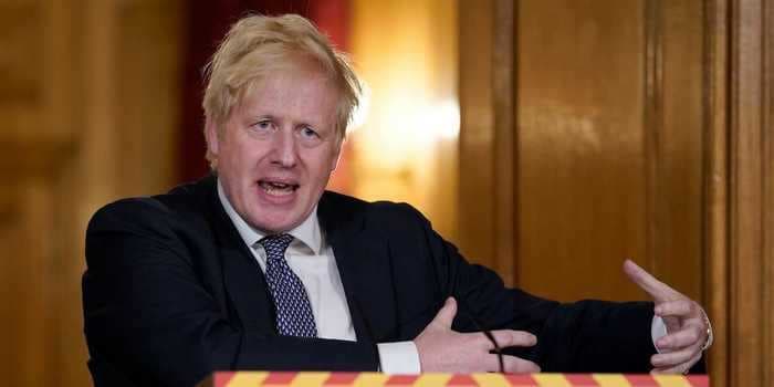 Boris Johnson dropped a big hint that British people will soon be told to wear masks to protect themselves against the coronavirus