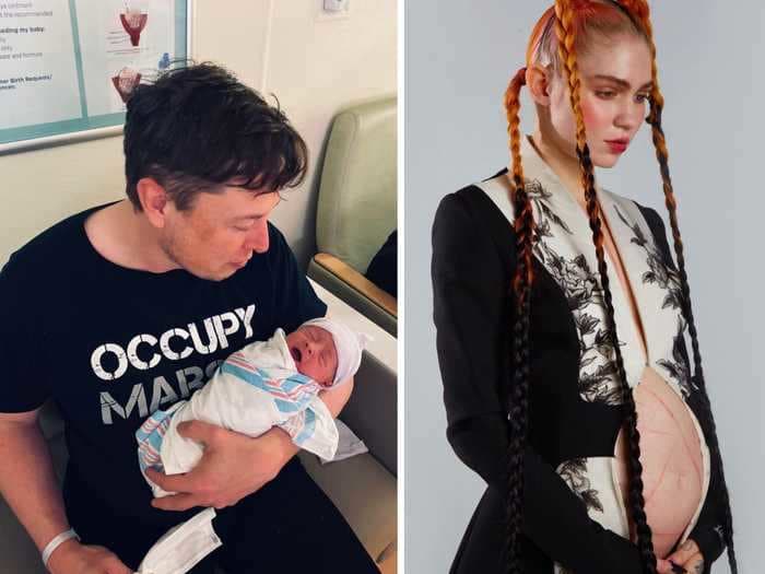 Elon Musk tweeted out a string of characters claiming it was his new baby boy's name, and the memes about him and Grimes' parenting have already begun