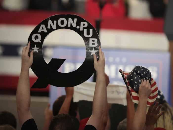 Facebook banned a cluster of 'fringe conspiracy' QAnon pages for breaking its rules on manipulation