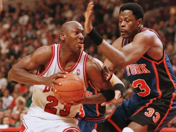 Patrick Ewing — a longtime rival of Michael Jordan — refuses to watch 'The Last Dance' because 'I had to live through that'