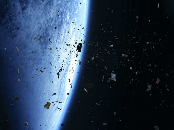 A Russian rocket broke up in space above the Indian Ocean — leaving dangerous debris in its wake