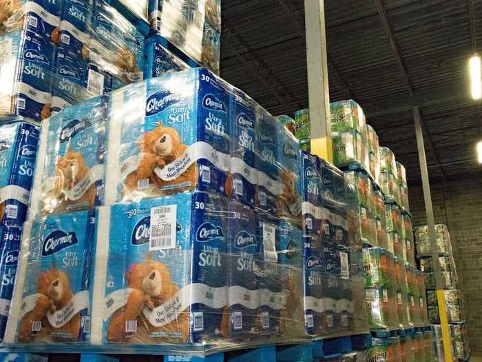 Inside a Charmin factory, where toilet paper and other essential products are still being produced at record high levels amid the pandemic