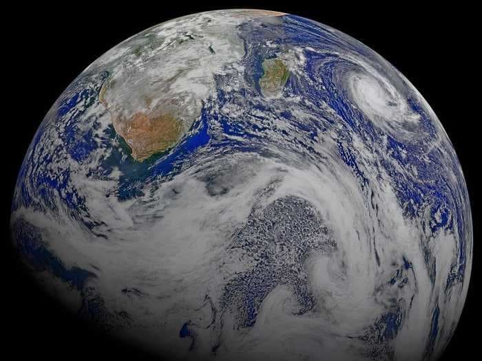 A simple animation by two scientists reveals what Earth's surface is made of — and how we only see 0.5% of the planet