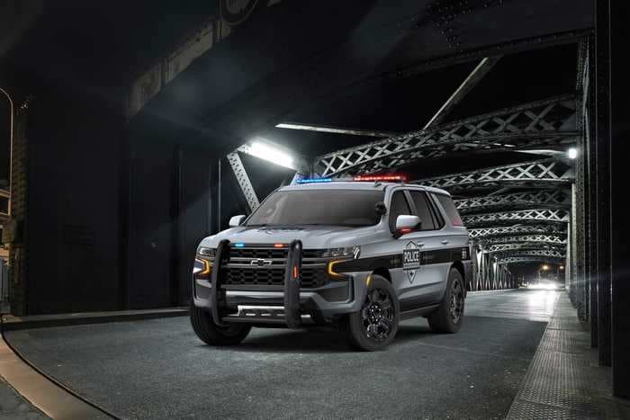 Chevy's new Tahoe police cars include beefed-up off-road capabilities and wider doors to fit handcuffed passengers