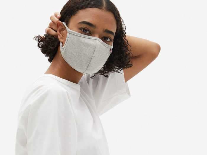 Everlane has a ton of great face masks in solid colors and fun prints — plus every purchase benefits the ACLU