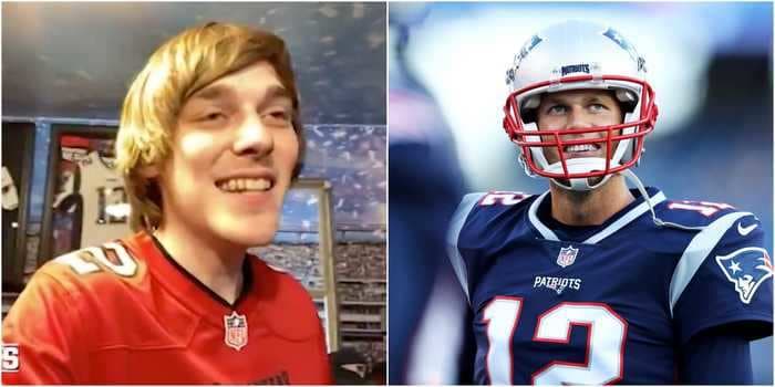 A 25-year-old YouTuber paid $800,000 at a charity auction to have dinner with Tom Brady