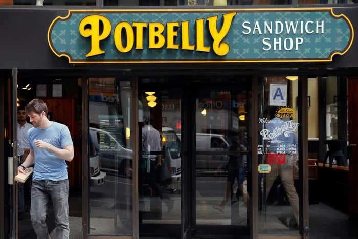 Sandwich chain Potbelly says it may close up to 100 locations that were struggling even before the coronavirus hit