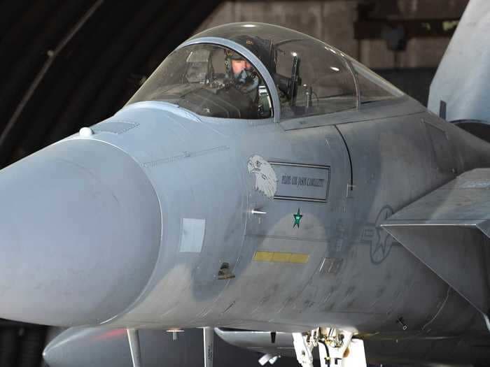 US and British fighter pilots teamed up for their first 'Point Blank' exercise amid coronavirus