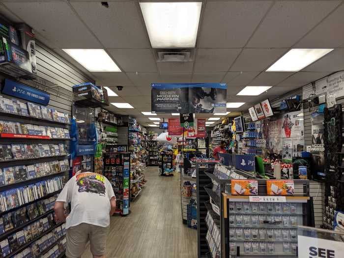 Online sales have spiked over 1,500% at struggling video game retail giant GameStop, according to a new report