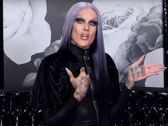 Jeffree Star had planned a career doing 'makeup for dead people' before he became famous on MySpace