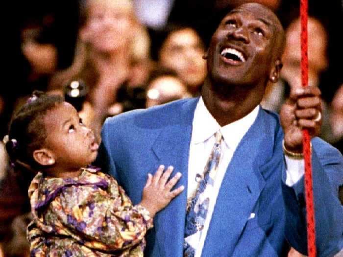 Michael Jordan's daughter, Jasmine, had to Google her dad to understand his basketball legacy