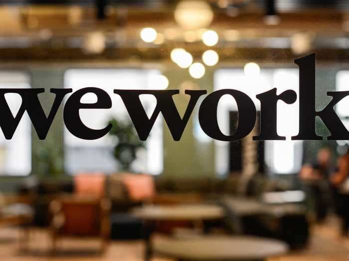 WeWork's valuation has fallen from $47 billion last year to $2.9 billion