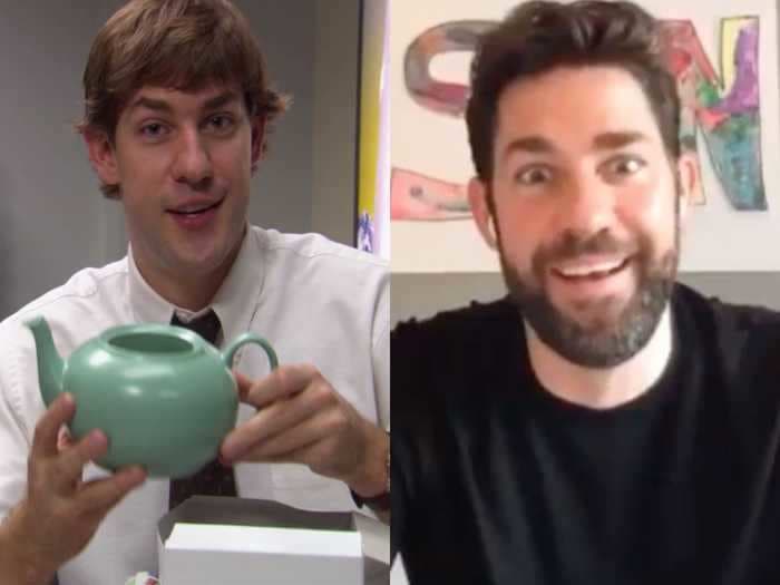 John Krasinski says he kept the iconic teapot that Jim gave to Pam on 'The Office'